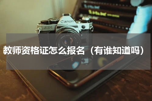 教师资格证怎么报名（有谁知道吗）