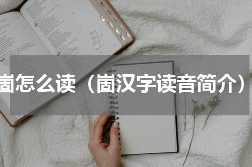 崮怎么读（崮汉字读音简介）