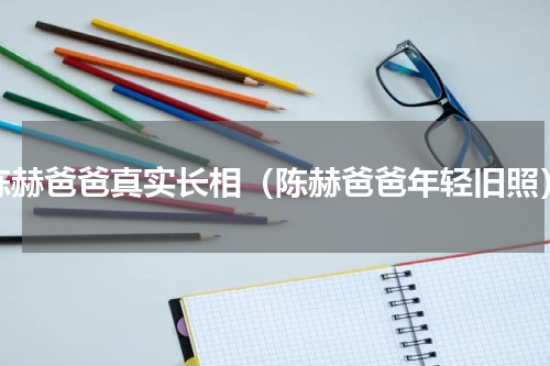 陈赫爸爸真实长相（陈赫爸爸年轻旧照）