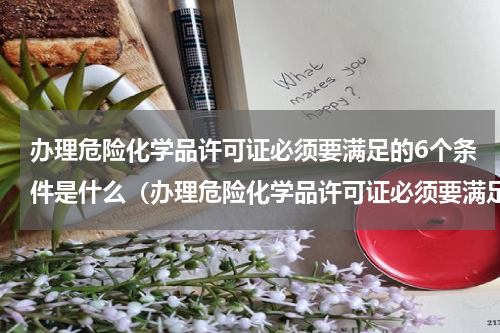 办理危险化学品许可证必须要满足的6个条件是什么（办理危险化学品许可证必须要满足的6个条件）