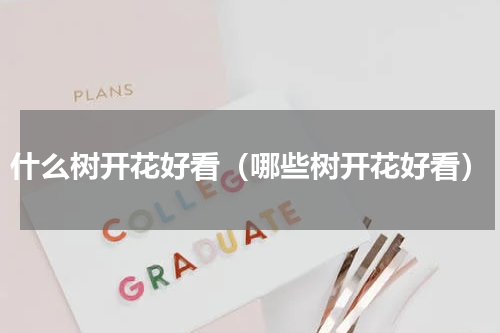 什么树开花好看（哪些树开花好看）