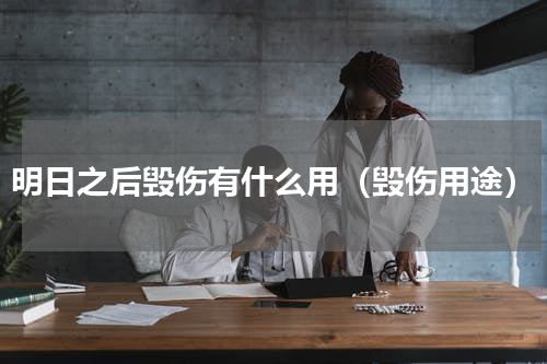 明日之后毁伤有什么用（毁伤用途）