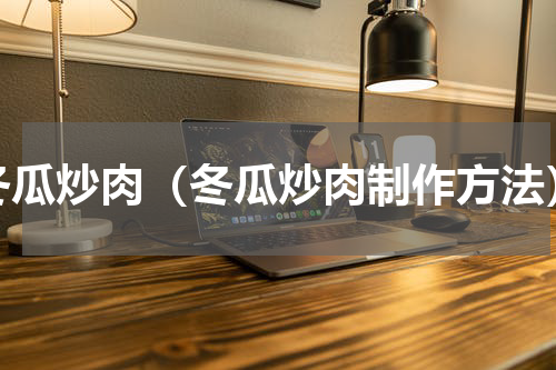冬瓜炒肉（冬瓜炒肉制作方法）