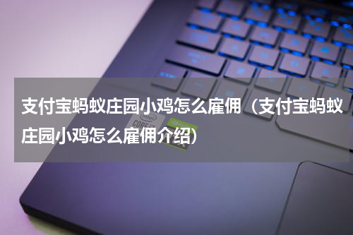 支付宝蚂蚁庄园小鸡怎么雇佣（支付宝蚂蚁庄园小鸡怎么雇佣介绍）
