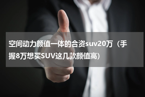 空间动力颜值一体的合资suv20万（手握8万想买SUV这几款颜值高）