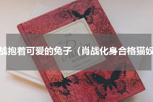 肖战抱着可爱的兔子（肖战化身合格猫奴）