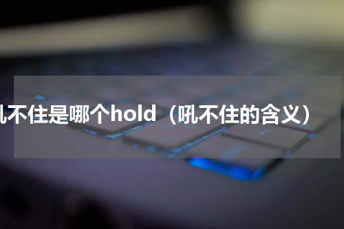 吼不住是哪个hold（吼不住的含义）