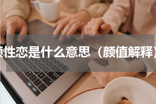 颜性恋是什么意思（颜值解释）