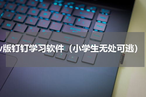 tv版钉钉学习软件（小学生无处可逃）