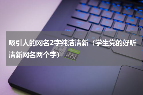 吸引人的网名2字纯洁清新（学生党的好听清新网名两个字）