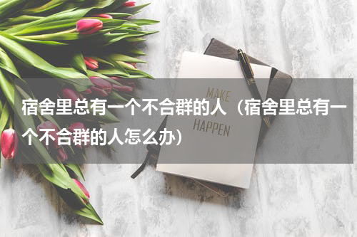 宿舍里总有一个不合群的人（宿舍里总有一个不合群的人怎么办）