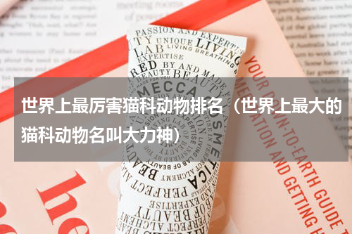 世界上最厉害猫科动物排名（世界上最大的猫科动物名叫大力神）