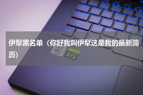 伊犁黑名单（你好我叫伊犁这是我的最新简历）
