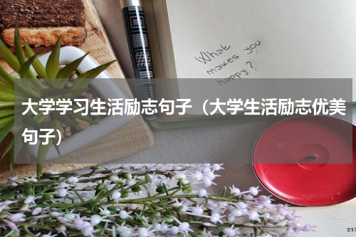 大学学习生活励志句子（大学生活励志优美句子）