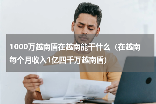 1000万越南盾在越南能干什么（在越南每个月收入1亿四千万越南盾）