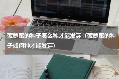 菠萝蜜的种子怎么种才能发芽（菠萝蜜的种子如何种才能发芽）