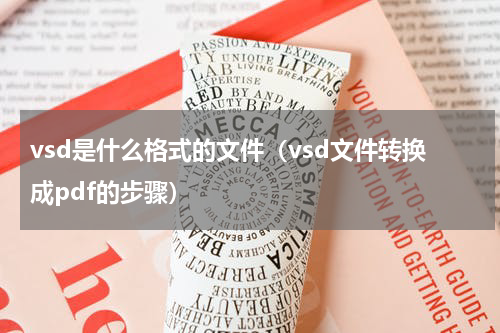 vsd是什么格式的文件（vsd文件转换成pdf的步骤）