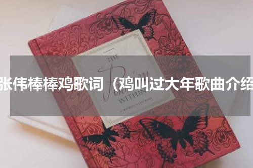 大张伟棒棒鸡歌词（鸡叫过大年歌曲介绍）
