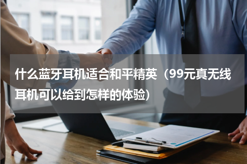 什么蓝牙耳机适合和平精英（99元真无线耳机可以给到怎样的体验）
