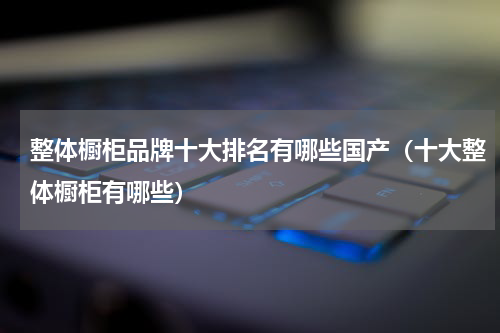 整体橱柜品牌十大排名有哪些国产（十大整体橱柜有哪些）