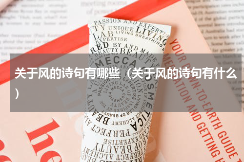 关于风的诗句有哪些（关于风的诗句有什么）