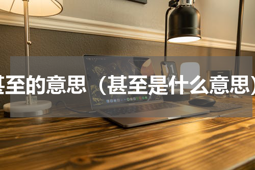 甚至的意思（甚至是什么意思）