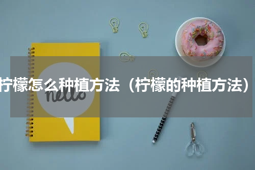 柠檬怎么种植方法（柠檬的种植方法）