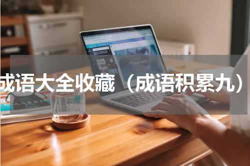 成语大全收藏（成语积累九）