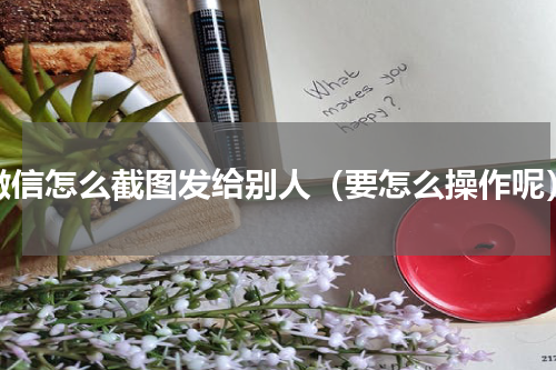 微信怎么截图发给别人（要怎么操作呢）