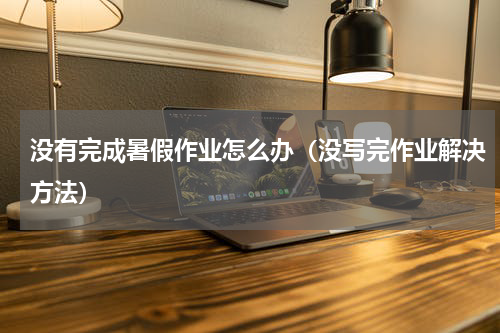 没有完成暑假作业怎么办（没写完作业解决方法）