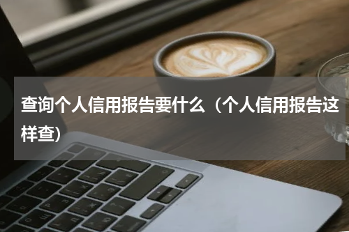 查询个人信用报告要什么（个人信用报告这样查）