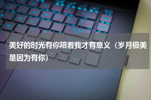 美好的时光有你陪着我才有意义（岁月极美是因为有你）