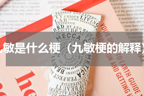 九敏是什么梗（九敏梗的解释）