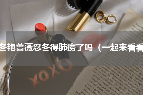 忍冬艳蔷薇忍冬得肺痨了吗（一起来看看）