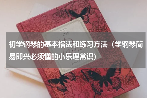 初学钢琴的基本指法和练习方法（学钢琴简易即兴必须懂的小乐理常识）