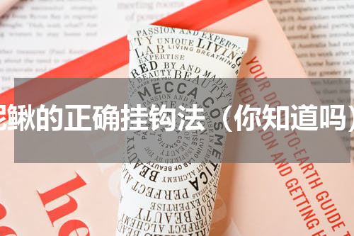 泥鳅的正确挂钩法（你知道吗）