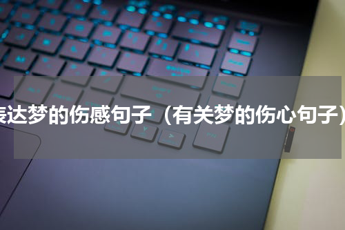 表达梦的伤感句子（有关梦的伤心句子）
