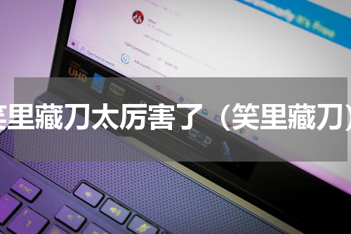 笑里藏刀太厉害了（笑里藏刀）