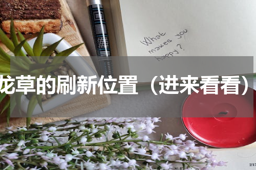 龙草的刷新位置（进来看看）