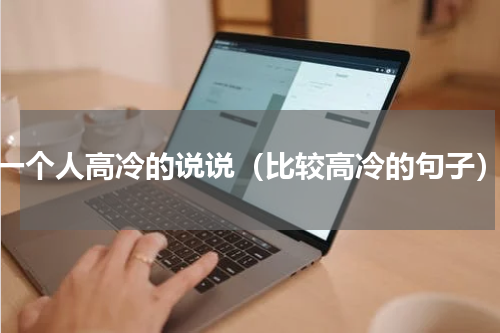 一个人高冷的说说（比较高冷的句子）