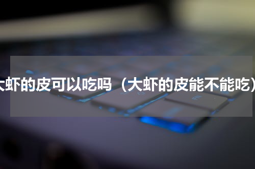 大虾的皮可以吃吗（大虾的皮能不能吃）
