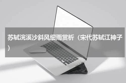 苏轼浣溪沙斜风细雨赏析（宋代苏轼江神子）