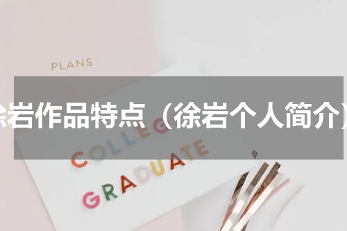 徐岩作品特点（徐岩个人简介）