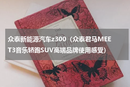 众泰新能源汽车z300（众泰君马MEET3音乐轿跑SUV高端品牌使用感受）