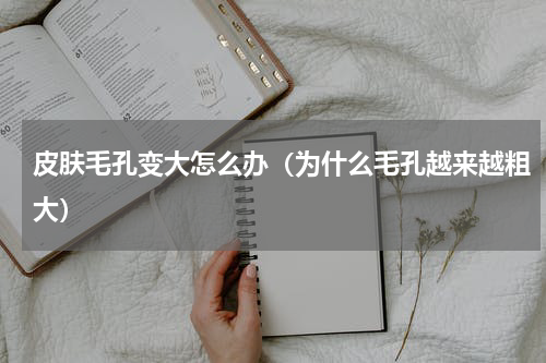 皮肤毛孔变大怎么办（为什么毛孔越来越粗大）
