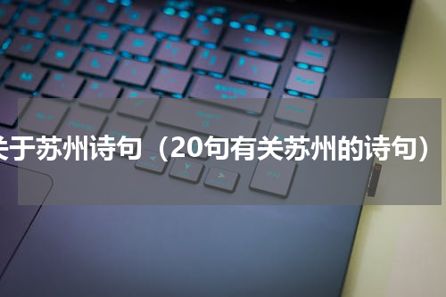 关于苏州诗句（20句有关苏州的诗句）