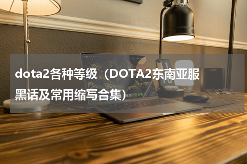 dota2各种等级（DOTA2东南亚服黑话及常用缩写合集）