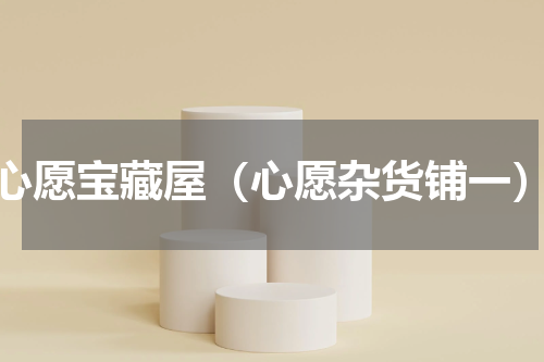 心愿宝藏屋（心愿杂货铺一）