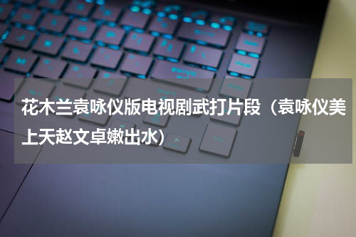 花木兰袁咏仪版电视剧武打片段（袁咏仪美上天赵文卓嫩出水）