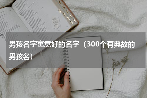 男孩名字寓意好的名字（300个有典故的男孩名）